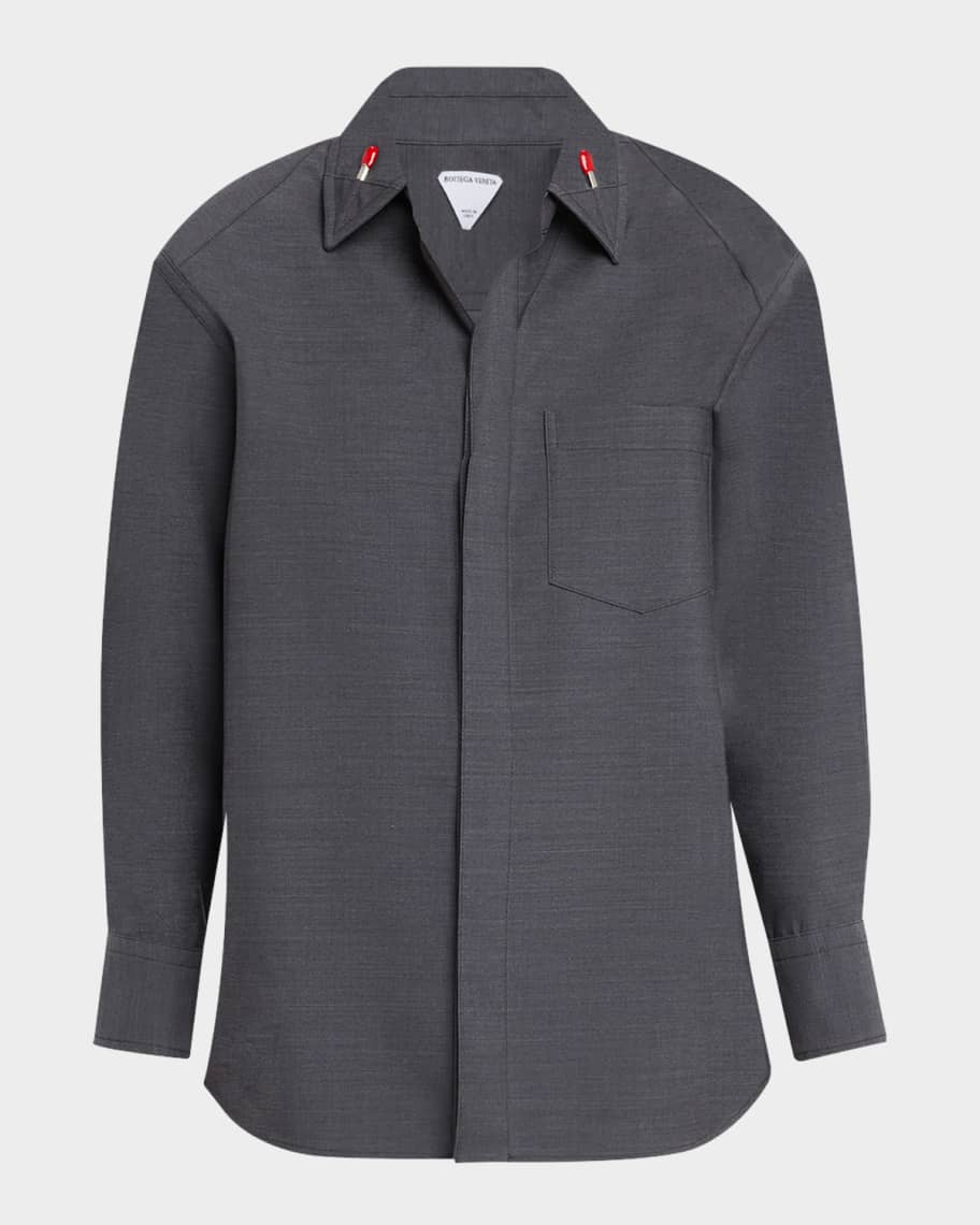 bottega veneta 24ss クロス シルクシャツ 定価17万 三越伊勢丹 | Bottega Veneta/ボッテガ・ヴェネタ_Men通販