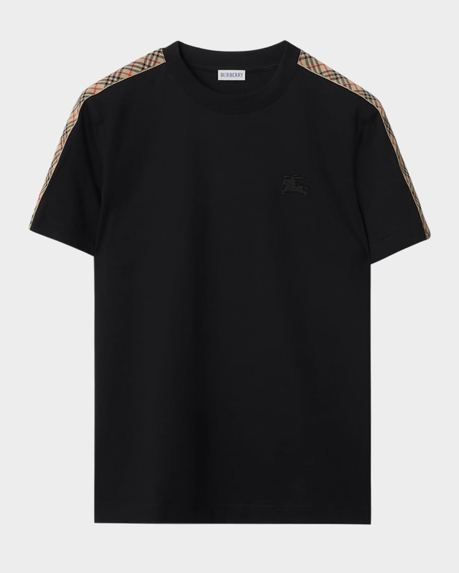 BURBERRY ブラック Tシャツ XS Burberry Jerseywear Padbury T-Shirt Black – voilà.id