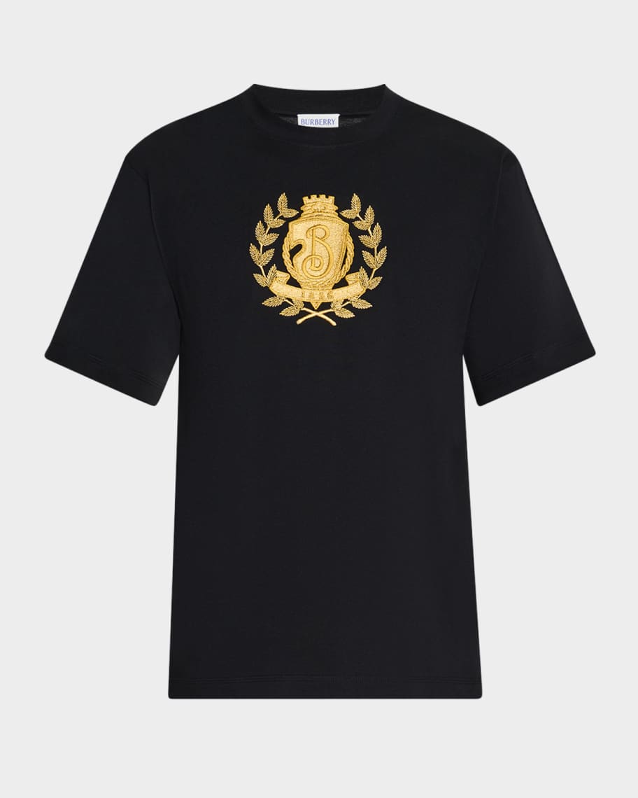 BURBERRY 黒 Tシャツ M T-shirt Burberry Black size M International in Cotton - 56072983