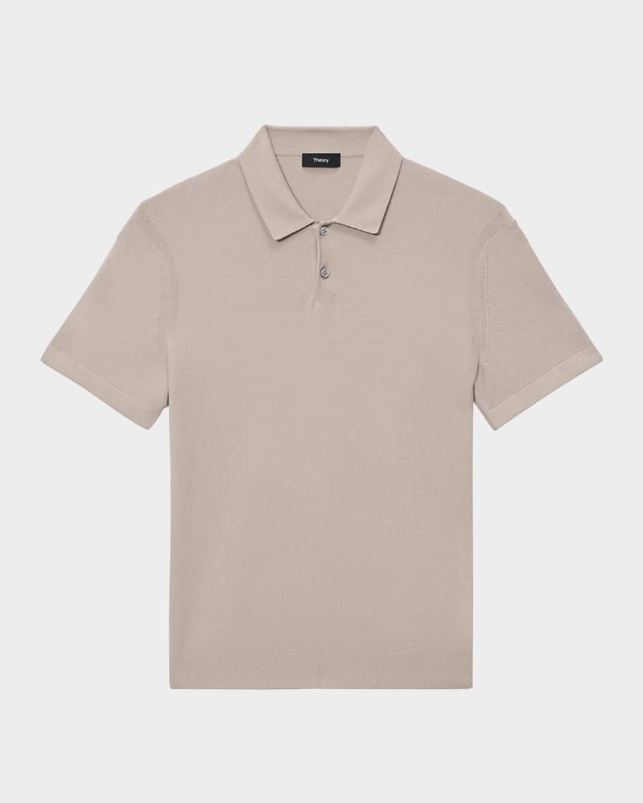 Theory Men's Goris Polo Shirt in Light Bilen | Neiman Marcus