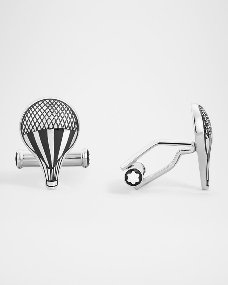MONTBLANC カフス AW80D 128387 Montblanc Men's Meisterstuck Around the World in 80 Days Cufflinks