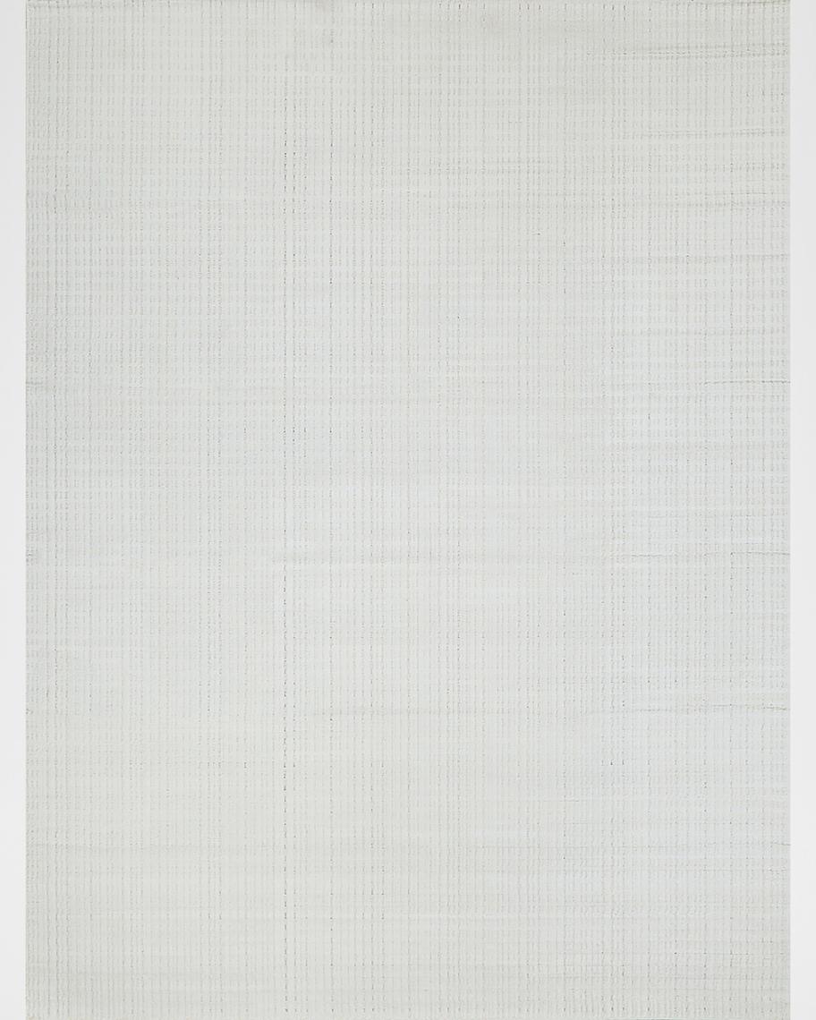 Exquisite Rugs Cabrini Hand-Loomed White Rug, 6' x 9' | Neiman Marcus