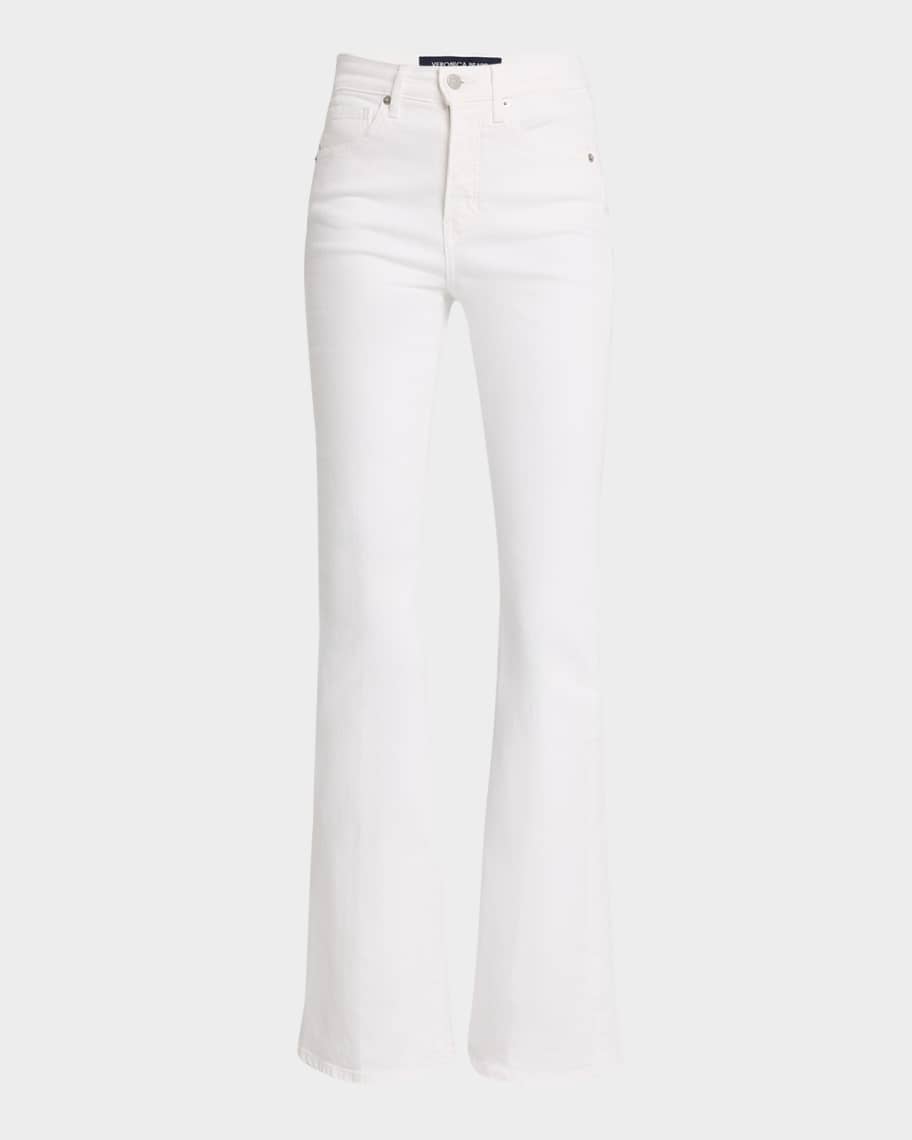 Veronica Beard Beverly High-Rise Skinny Flare Jeans