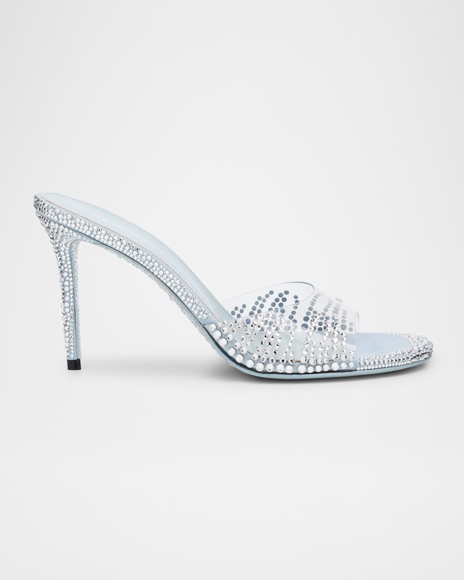 MACH & MACH Crystal Flame Mules