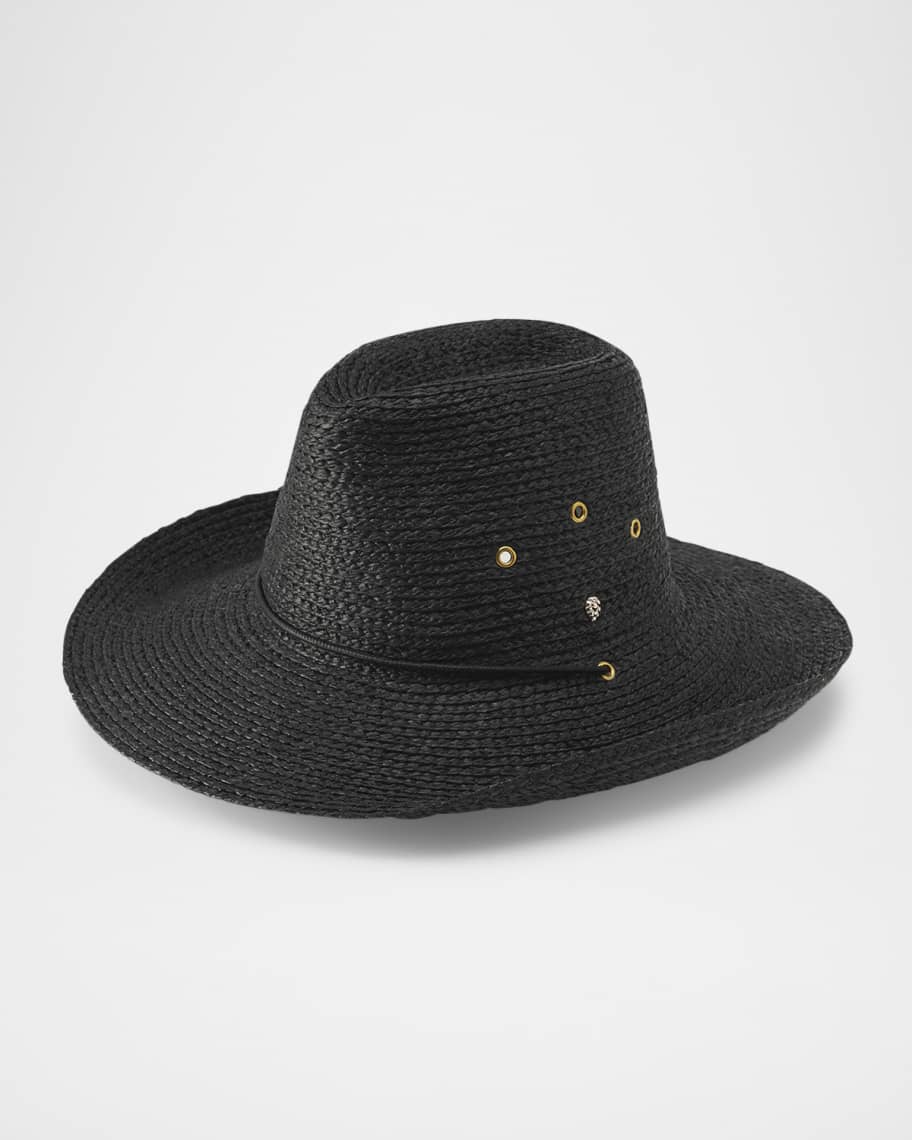 Helen Kaminski Madison Raffia Cowboy Fedora | Neiman Marcus
