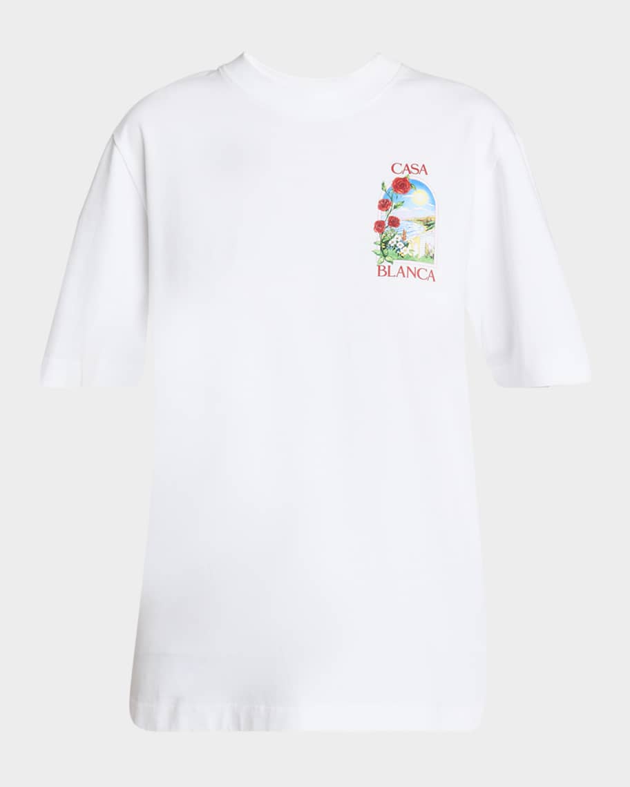CASABLANCA La Days Printed T-Shirt | Neiman Marcus