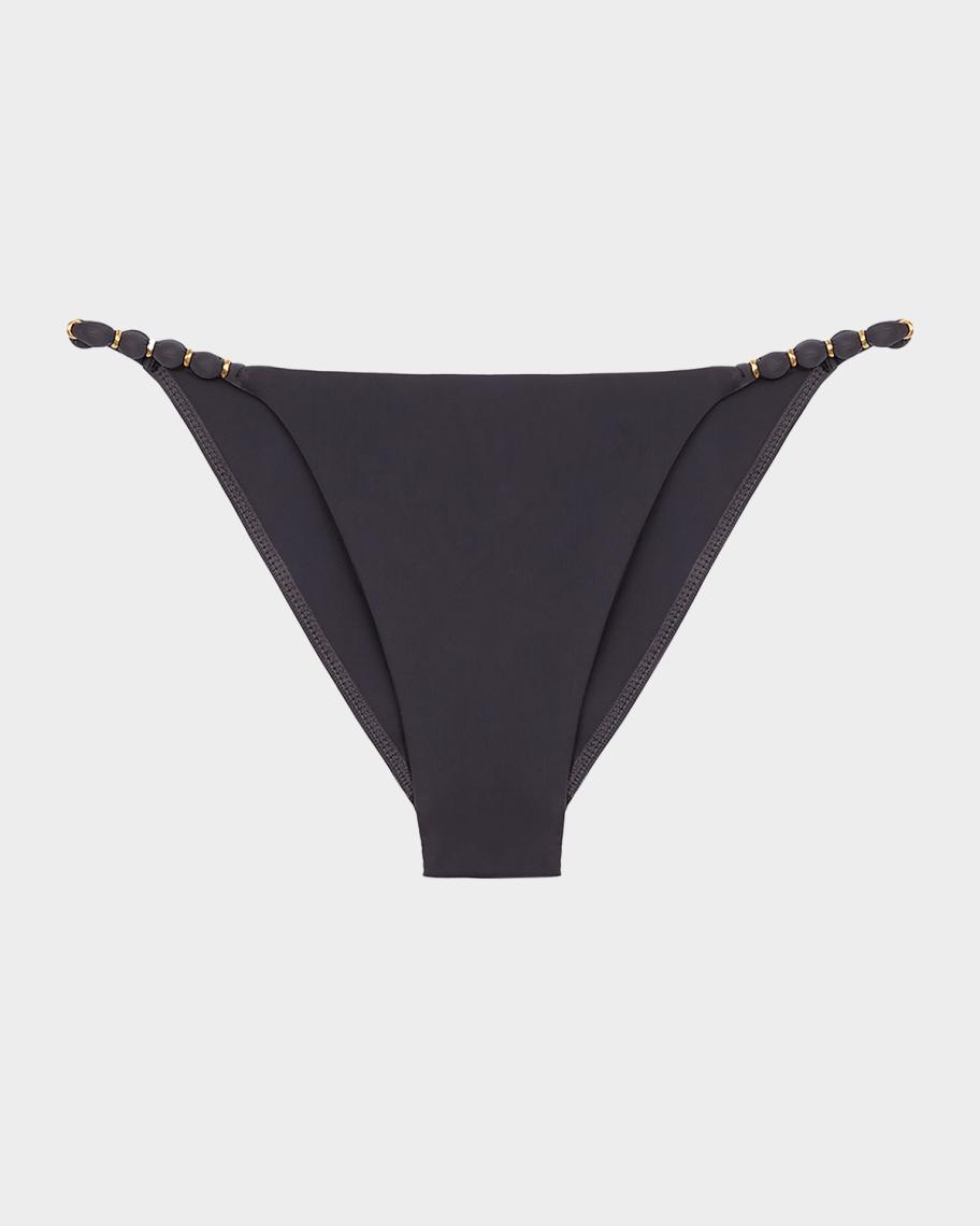 Vix Solid Beads Full Bikini Bottoms | Neiman Marcus