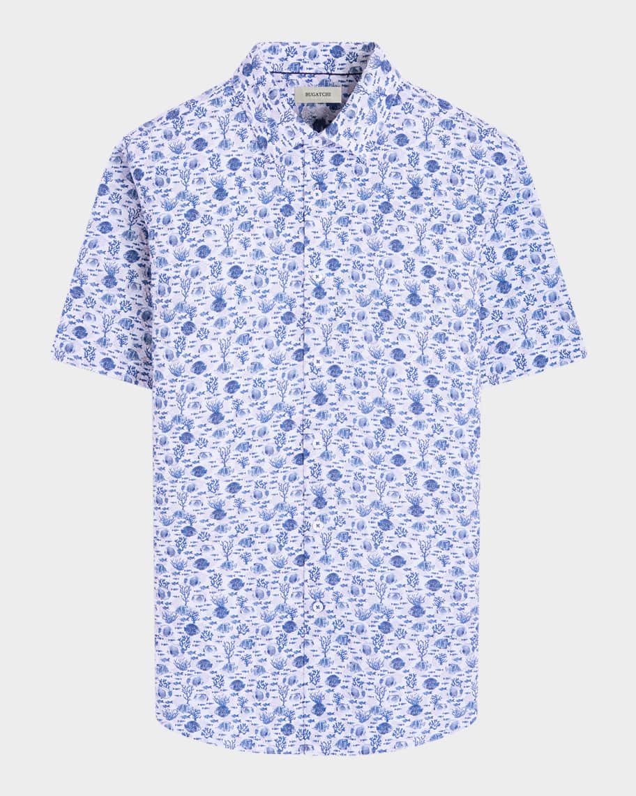 Men's Orson Short-Sleeve Woven Sport Shirt