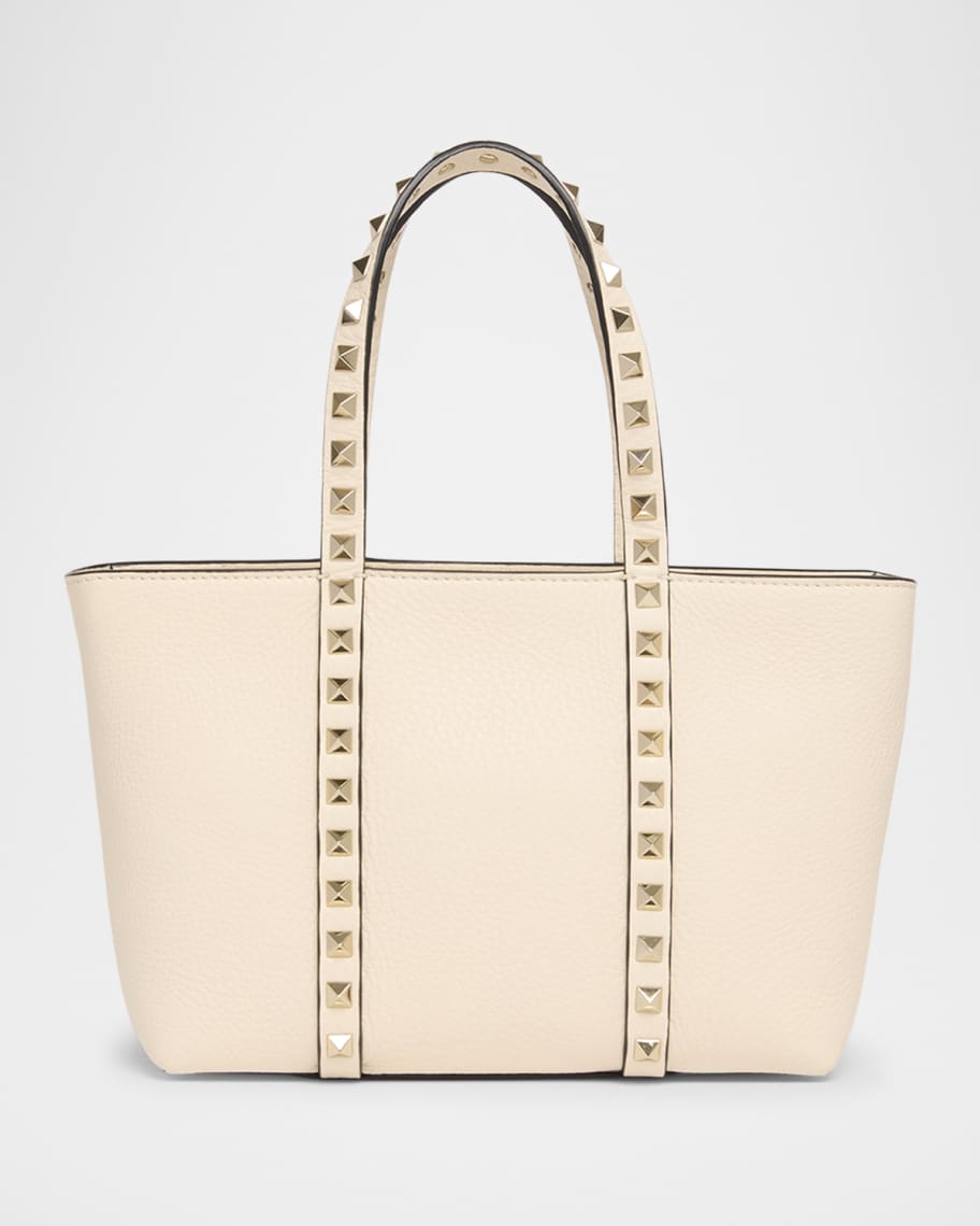 Valentino Garavani Mini Rockstud Leather Tote Bag | Neiman