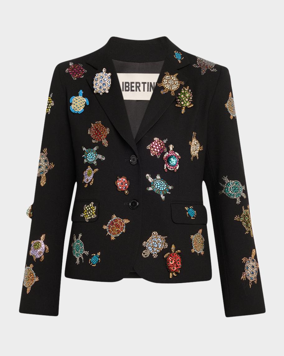 Libertine Turtle Time Short Blazer | Neiman Marcus