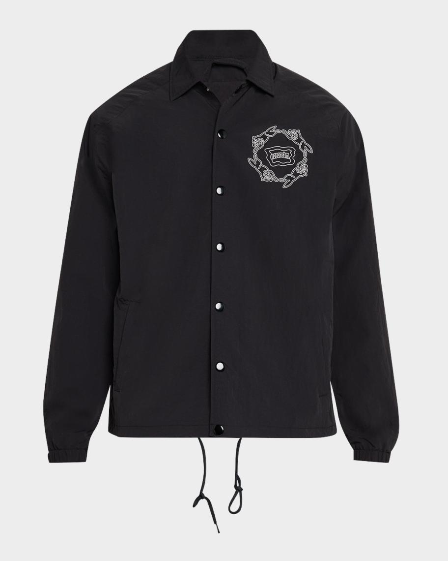 ICECREAM Men's Running Dog Coach Jacket | Neiman Marcus