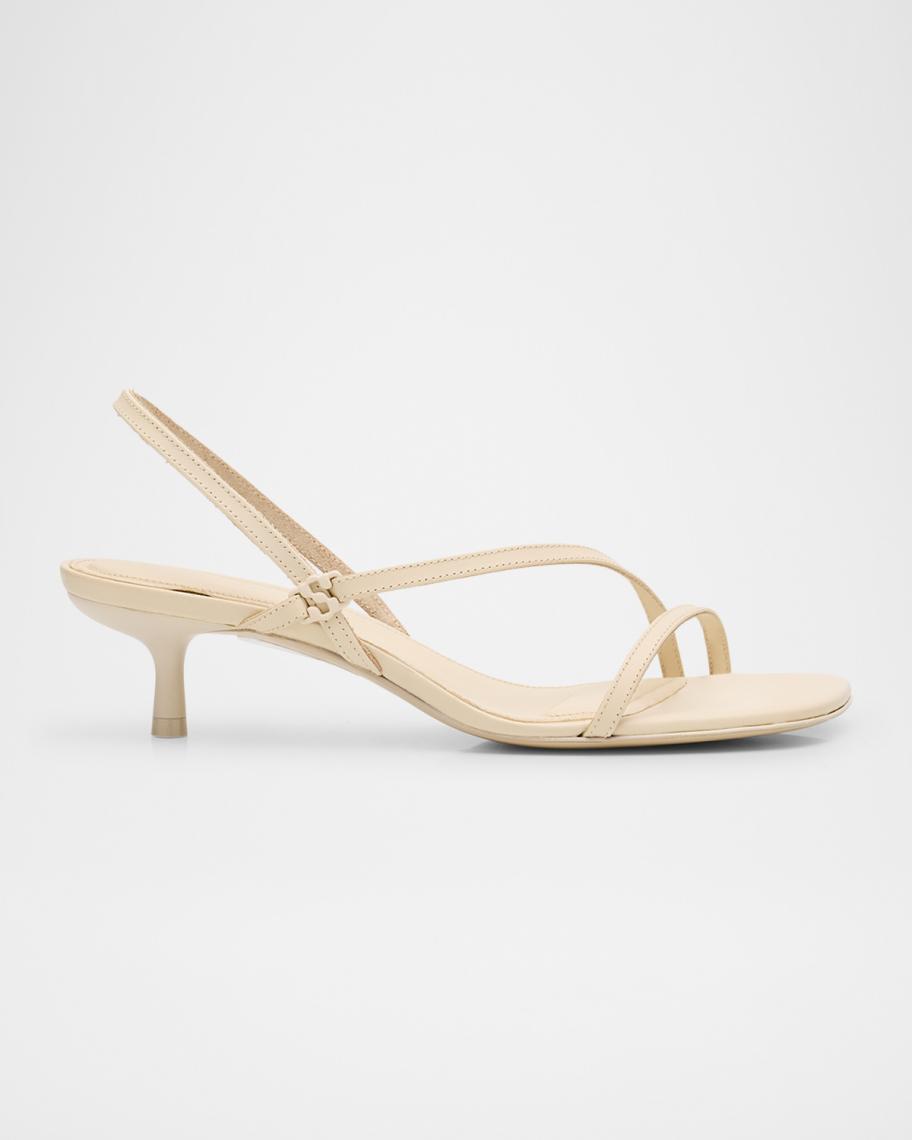 SIMKHAI Cedonia Strappy Leather Slingback Sandals | Neiman Marcus