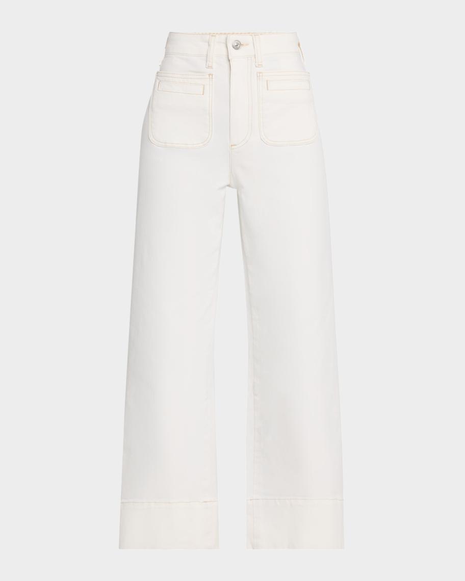 Anessa 31' Vintage Welt Patch Pockets w/ Raw Hem