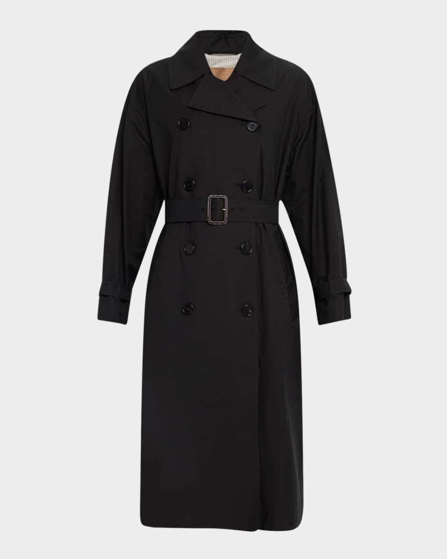 【送料&関税込】Max Mara Bellico Belted Leather Trench Coat 9f47824d97df29d27af93d41f63f67