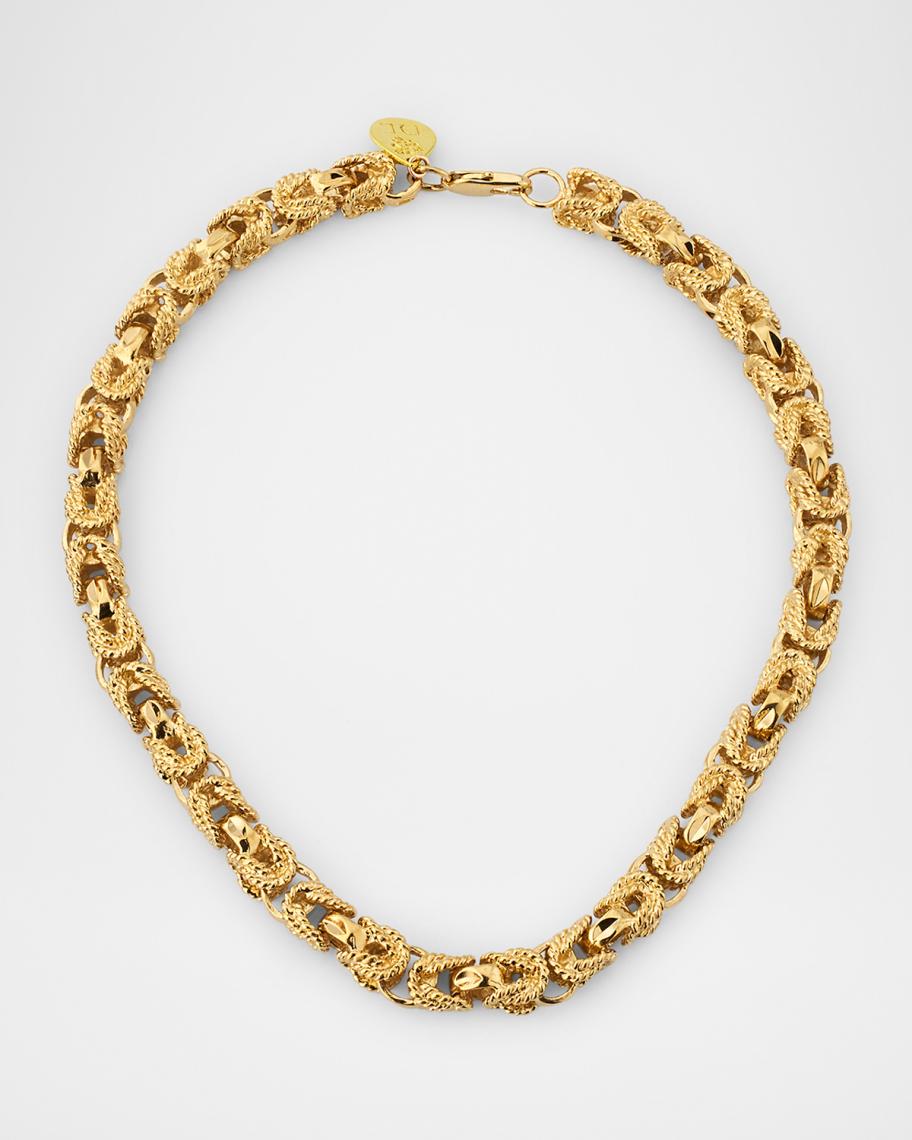 Devon Leigh Textured Chain Necklace | Neiman Marcus