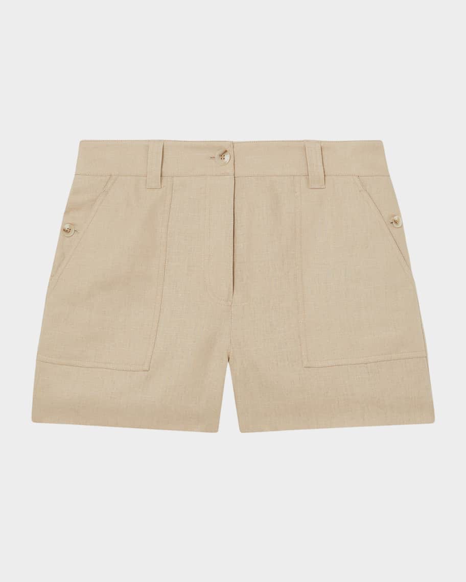 【海外限定】REISSショートパンツ☆Willow Linen Blend Drawstri Reiss Willow Linen Blend Drawstring Pants | Nordstrom