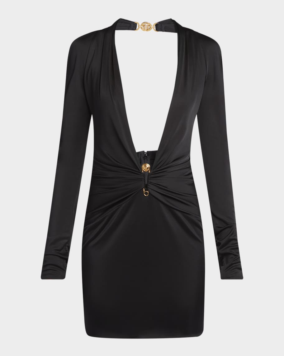 ワンピース VERSACE COCKTAIL DRESS Versace Stretch Cady Cocktail Dress | Saks Fifth Avenue