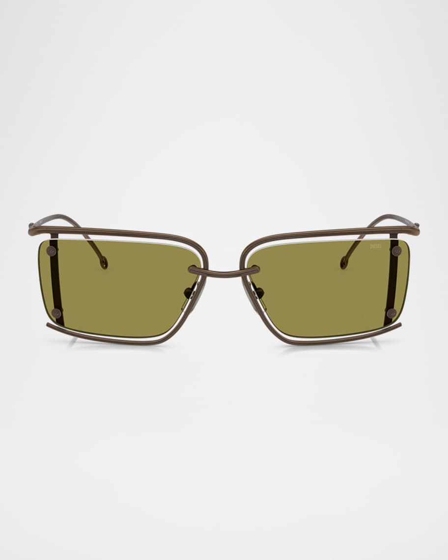 Men's DL1002 Rectangular Sunglasses