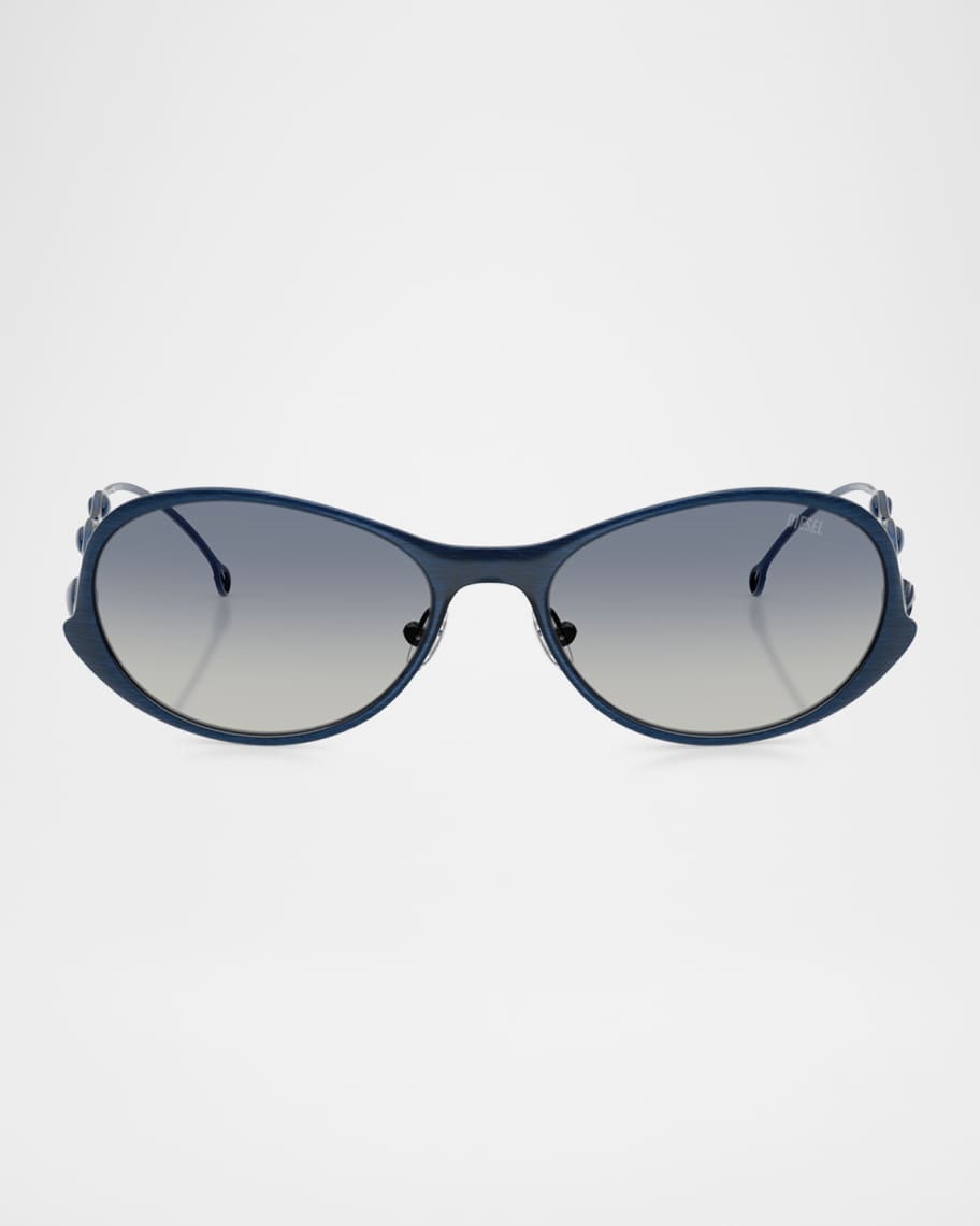 Men's DL1014 Oval Sunglasses