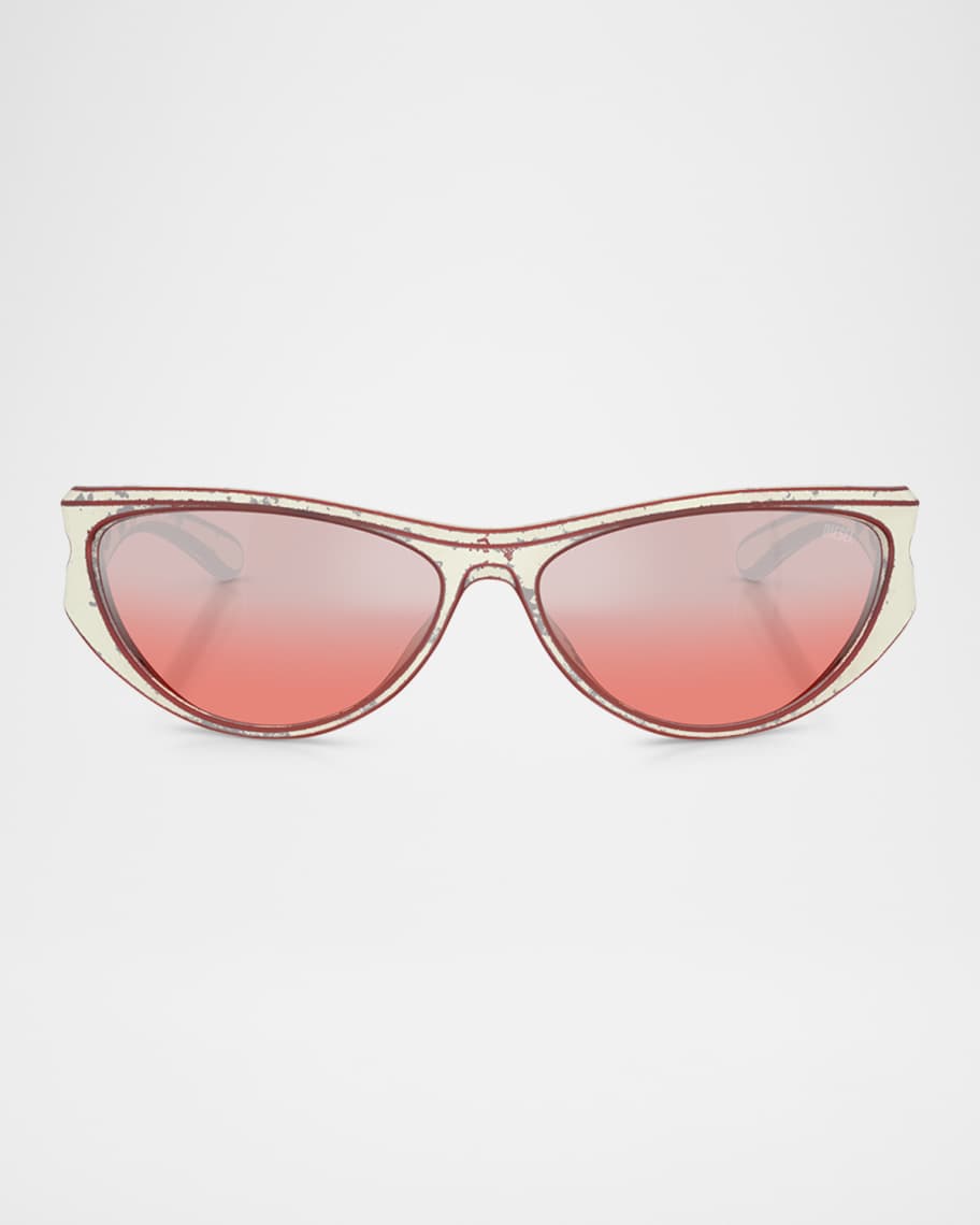 Diesel Men's DL3004U Cat-Eye Sunglasses | Neiman Marcus