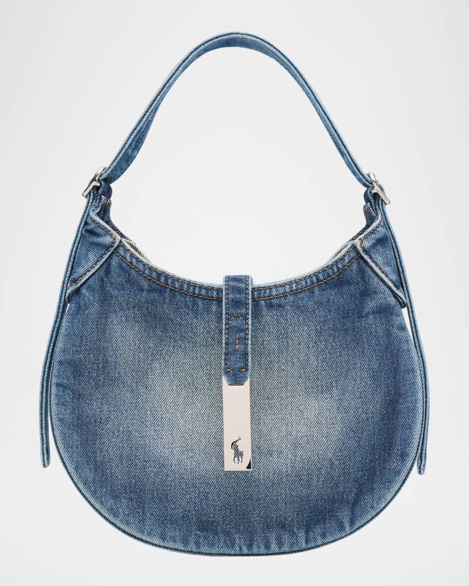 Polo ID Denim Shoulder Bag