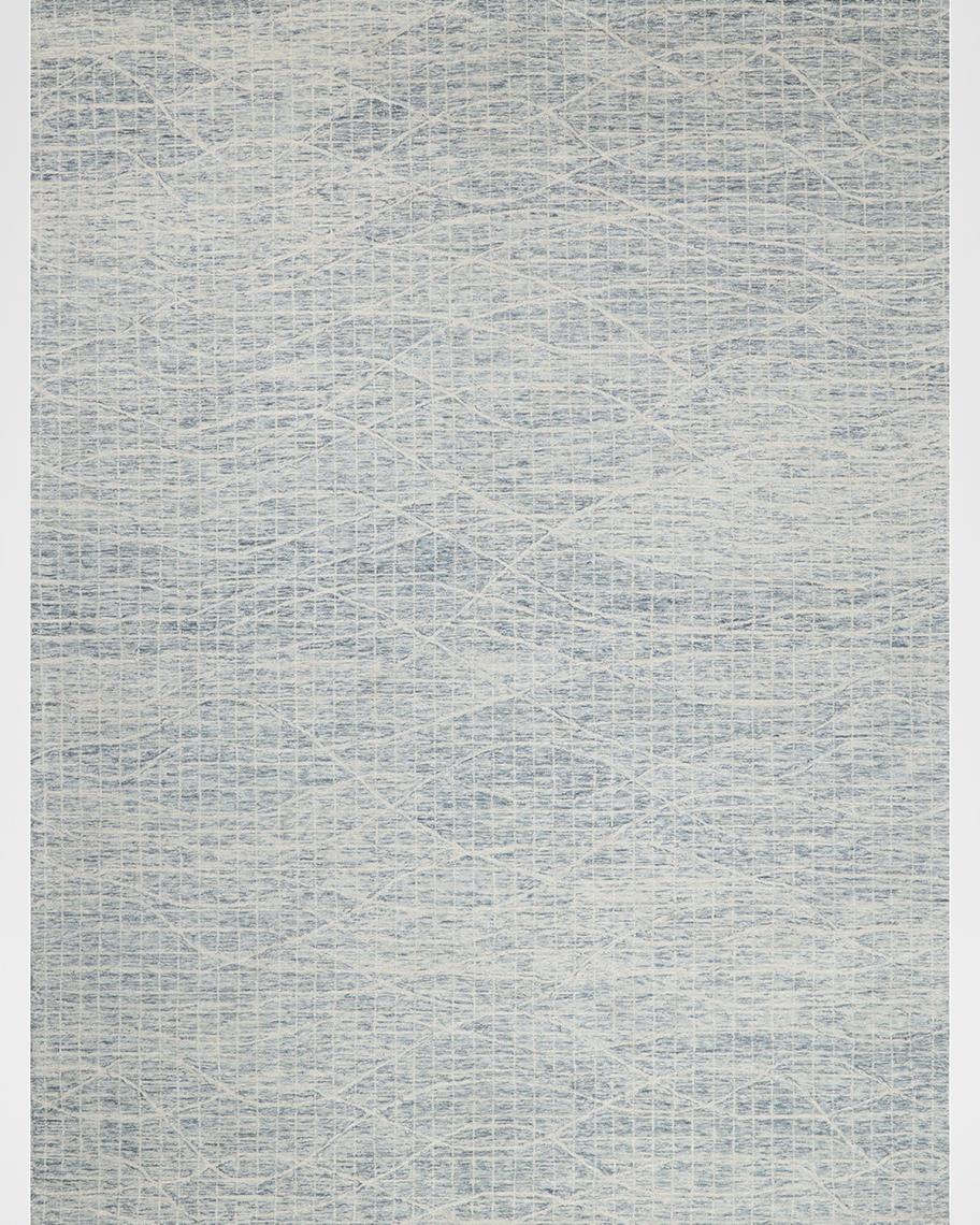 Exquisite Rugs Miami Hand-Tufted Silver Rug, 12' x 15' | Neiman Marcus