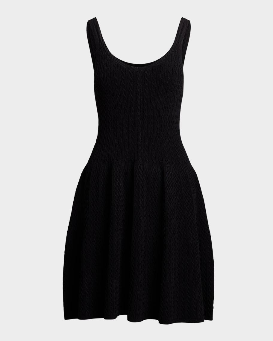 Ralph Lauren Women's Cable-Knit Sleeveless Sweater Dress