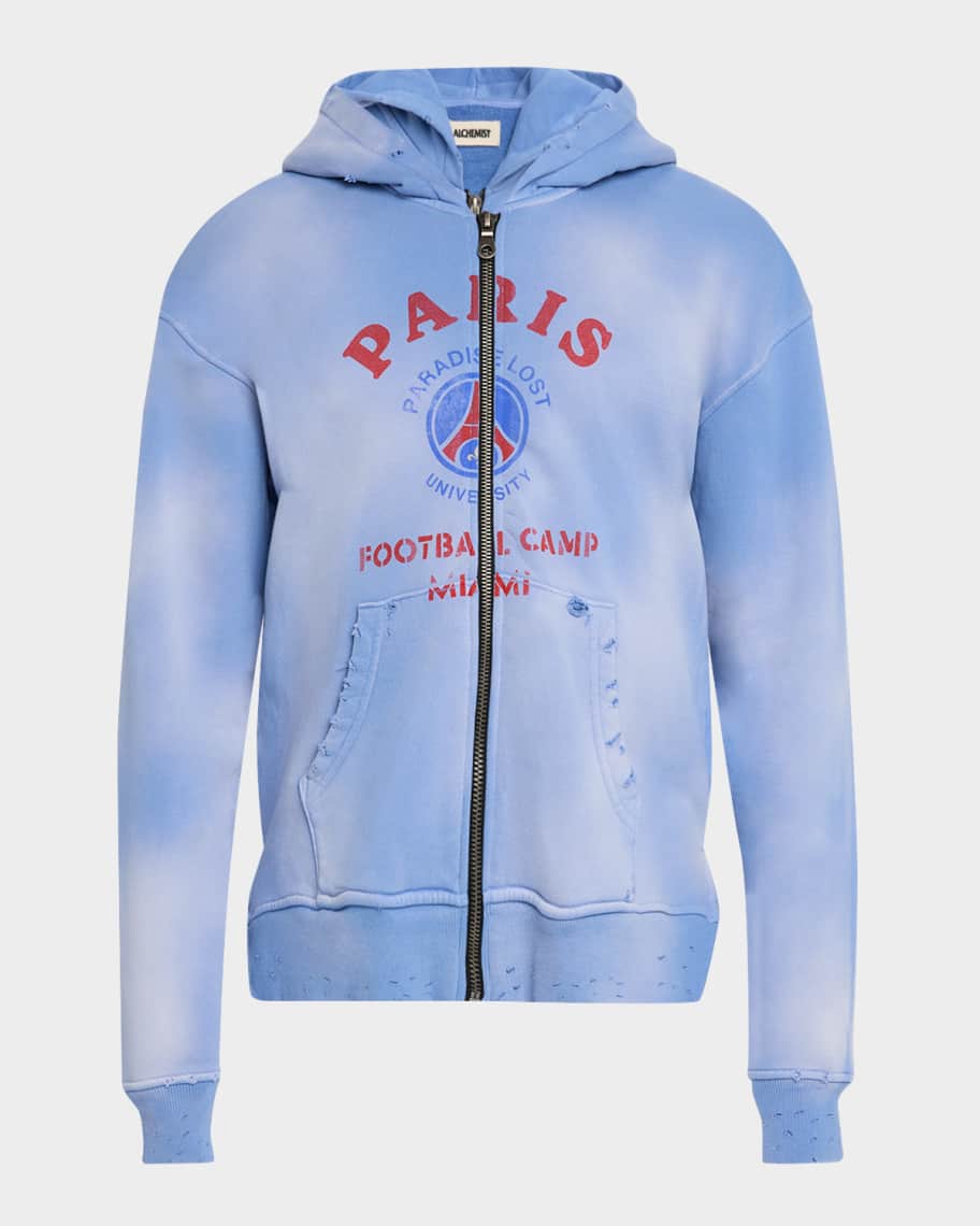 Men's Raphael Distressed Hoodie