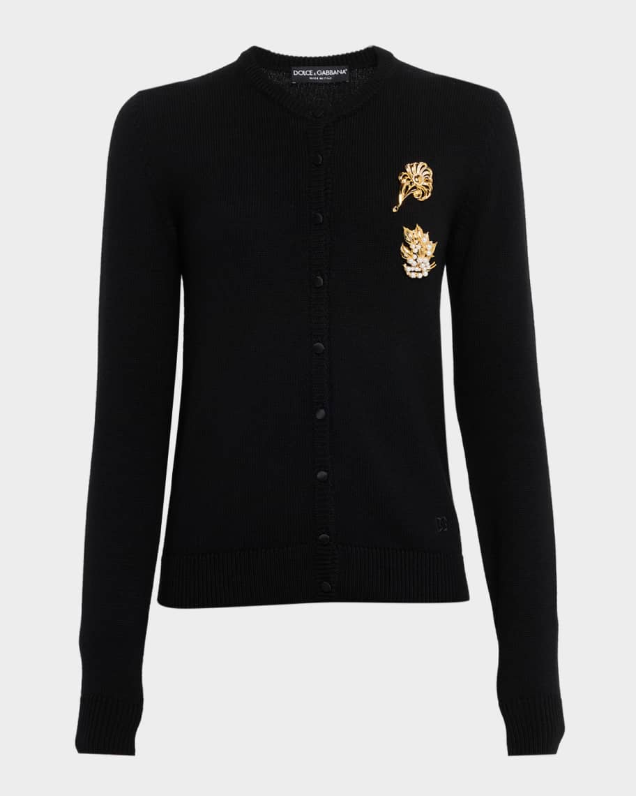 ジャケットその他 Dolce & Gabbana NAVY PRINT CARDIGAN (G9AUMD_G8KM5S9001) Dolce & Gabbana Navy Print Cardigan | italist