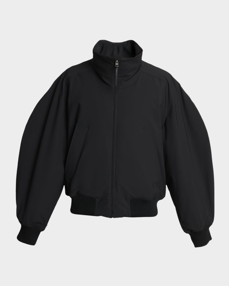 Jacquemus Men's Aero Boxy-Fit Padded Bomber Jacket | Neiman Marcus