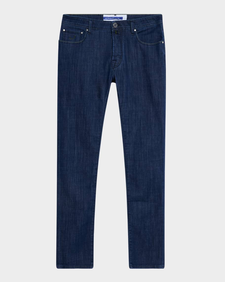 Jacob Cohen Men's Bard Jeans in Dark Wash | Neiman Marcus