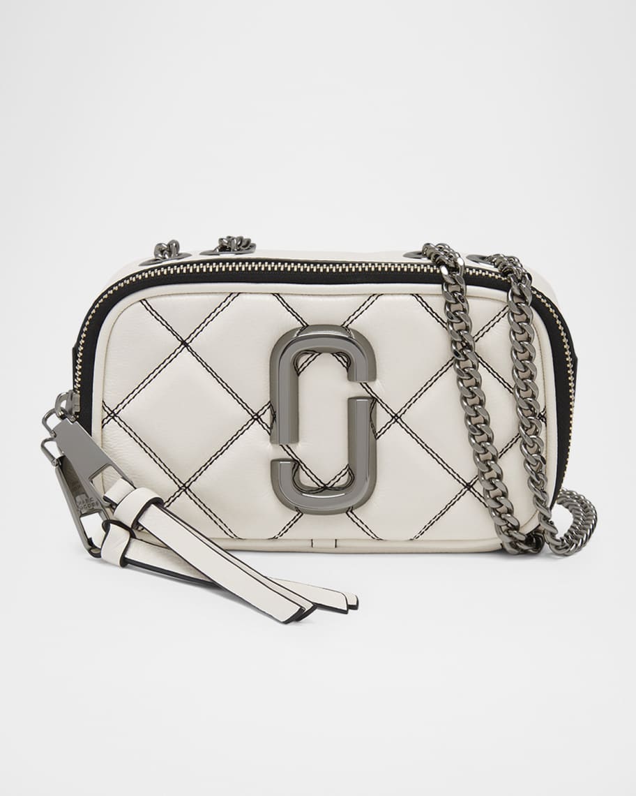 ショルダーバッグ・ポシェット THE SNAPSHOT CROSSBODY BAG Marc Jacobs The Snapshot Quilted Leather Crossbody Bag