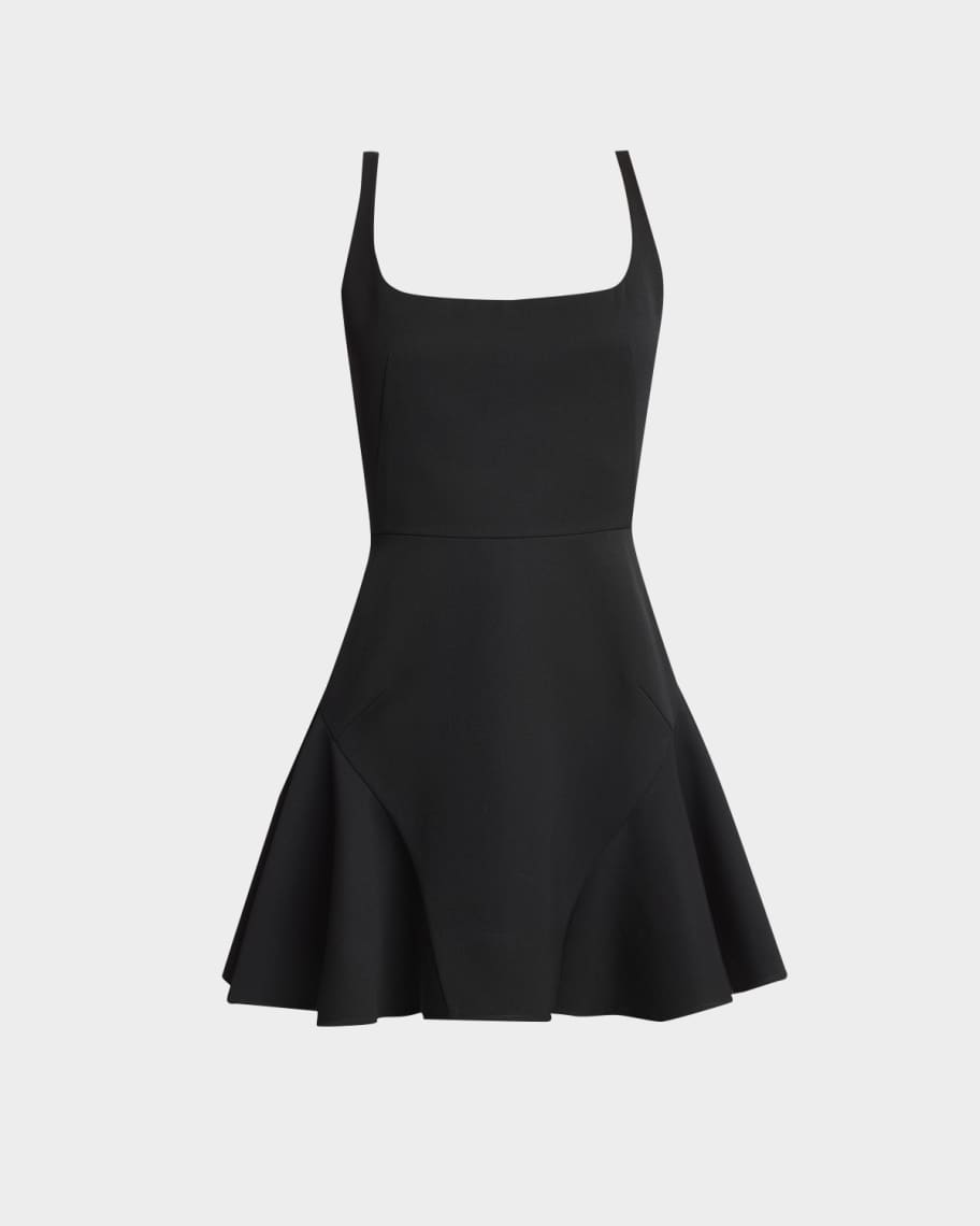 【送料&関税込】Givenchy V-neck Short-sleeved Mini Dress Givenchy V-Collar Tailored Mini Dress | Neiman Marcus