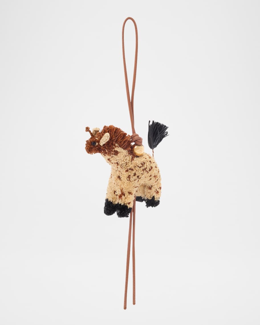 LOEWE ゼブラ チャーム（ラフィア&カーフ） ゼブラ チャーム（ラフィア&カーフ） | 商品詳細 | 高島屋