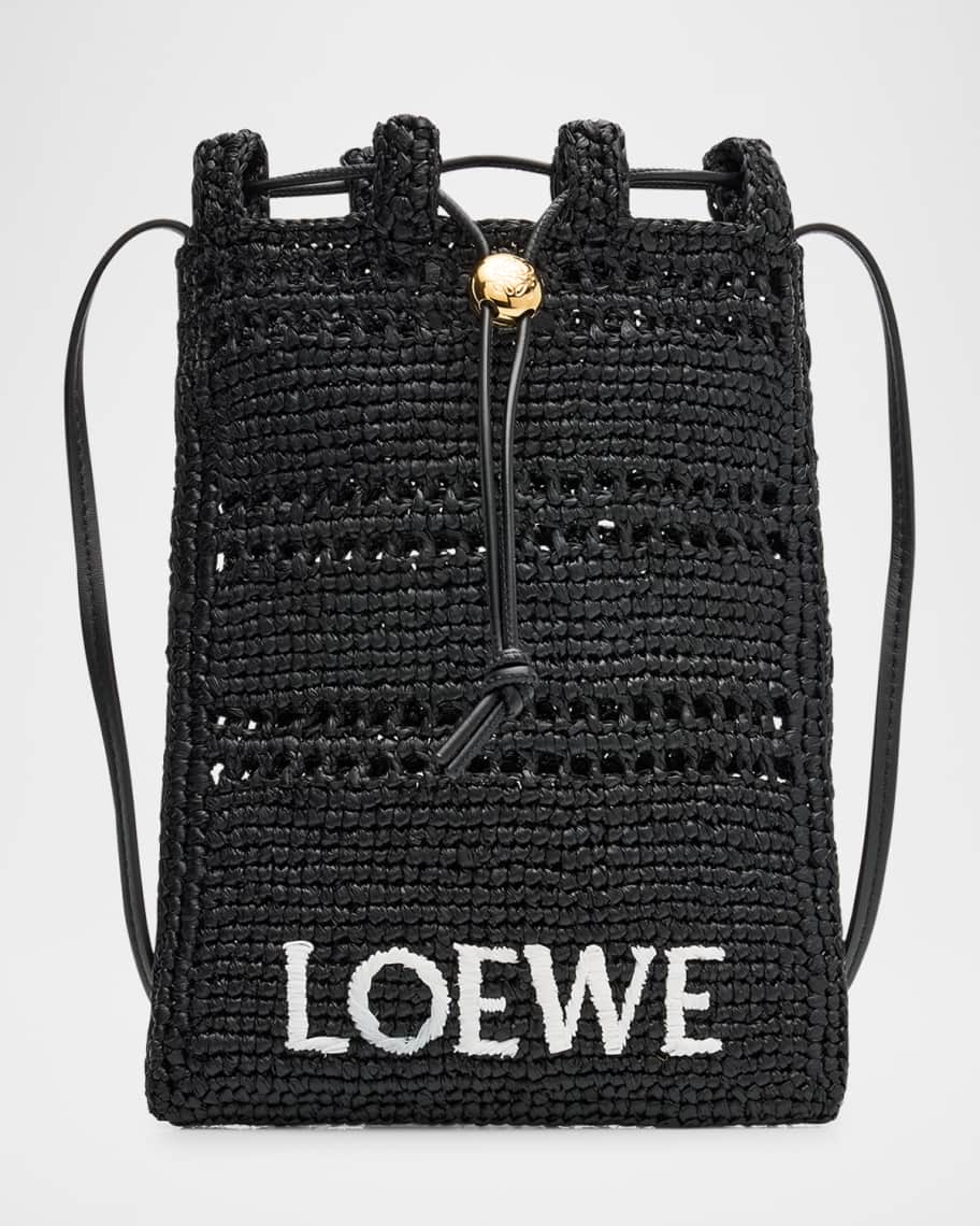 【LOEWE】Loewe black raffia crossbody【新古品・新品未使用】 0400022810886_BLACK?wid=830&