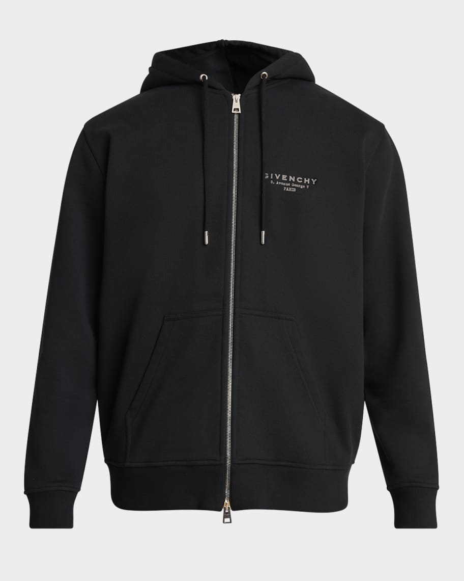 【送料&関税込】Givenchy Hoodie Givenchy logo-print Drawstring Hoodie | Black | FARFETCH