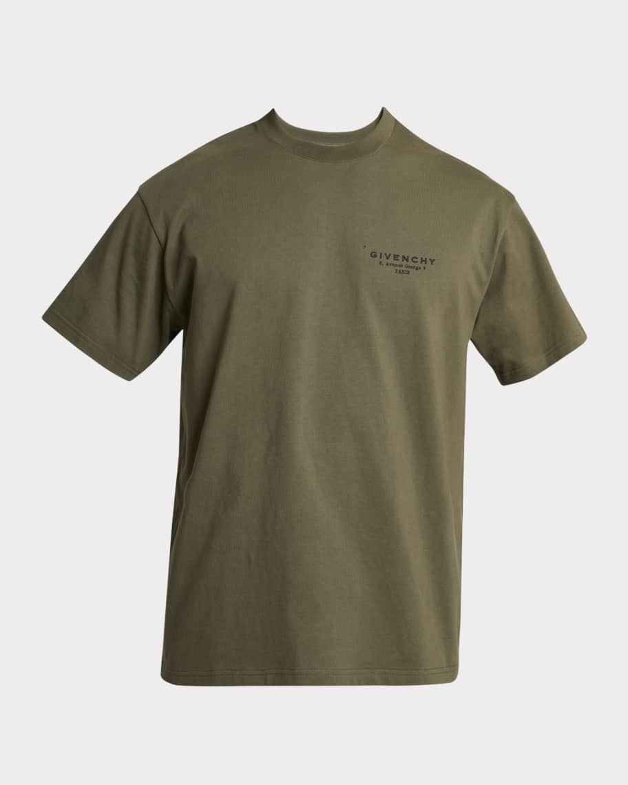 トップス GIVENCHY Tshirt Givenchy Men's Givenchy Stamp T-Shirt | Neiman Marcus