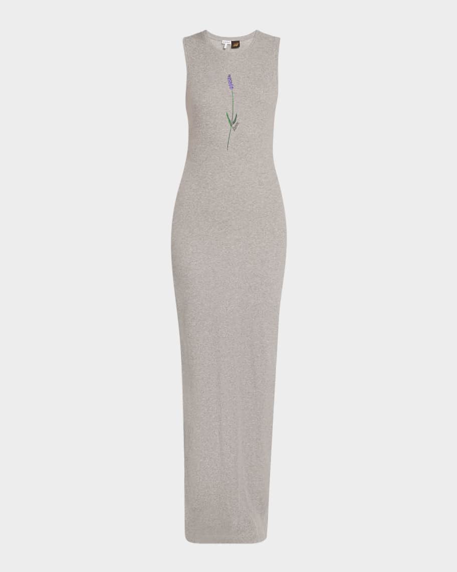 ★関税込み★ Loewe Paulas Ibiza Stretch Cotton Tank Dress LOEWE + Paula's Ibiza cutout corded lace-trimmed ribbed