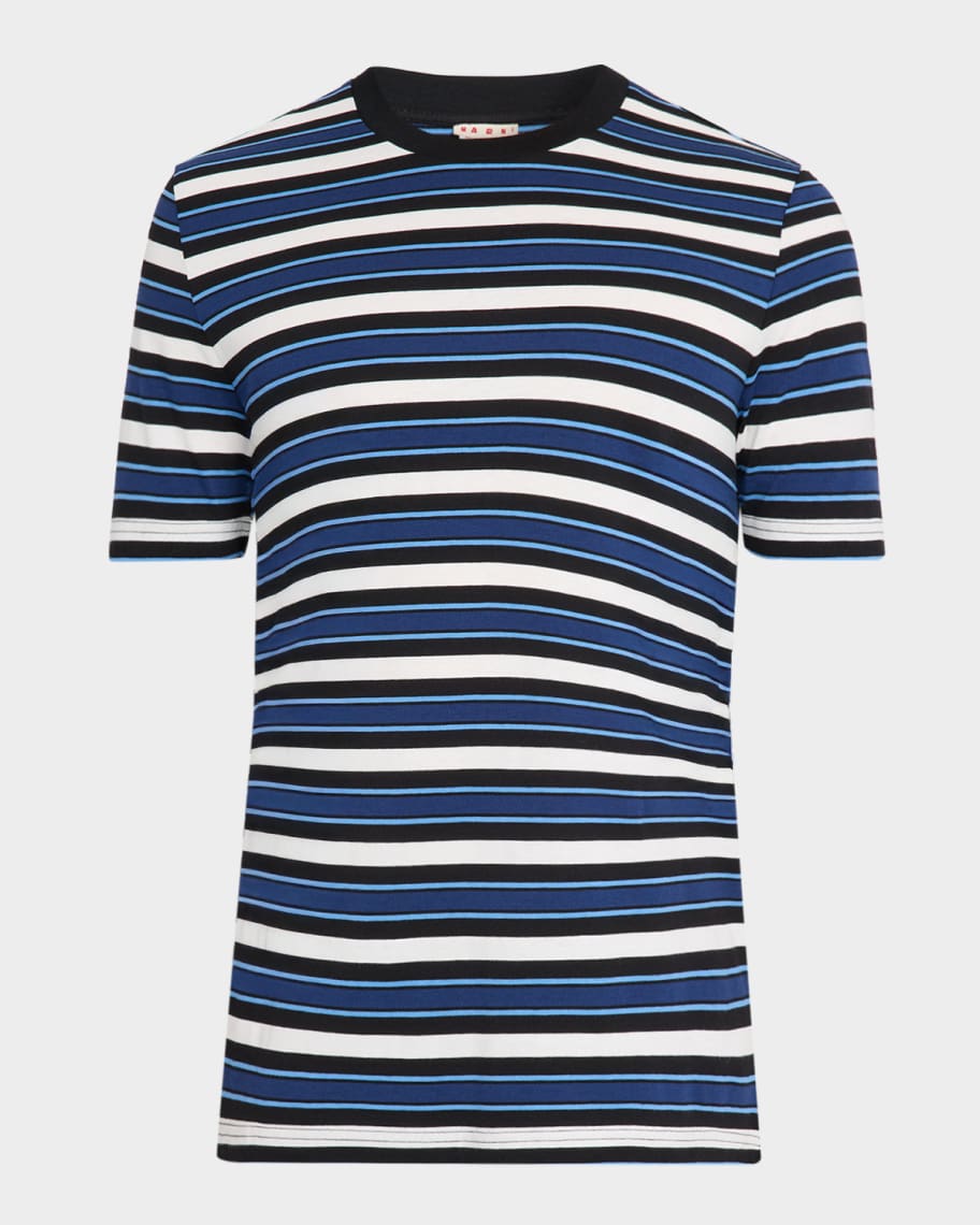 Marni マルニ / Stripe Logo T-Shirt Marni Marni Stripe T-Shirt | REVERSIBLE