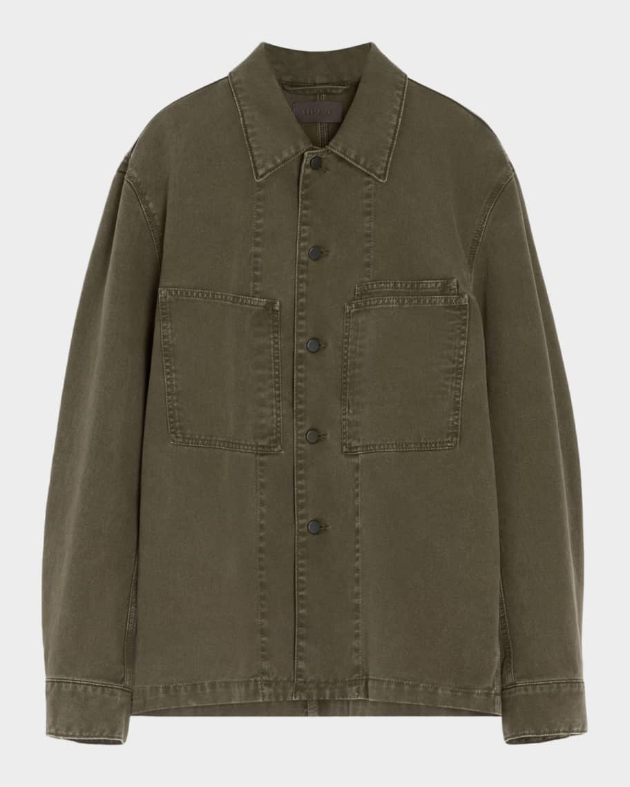 パンチパーマ LEMAIRE UTILITY OVERSHIRT LEMAIRE Men's Denim Utility