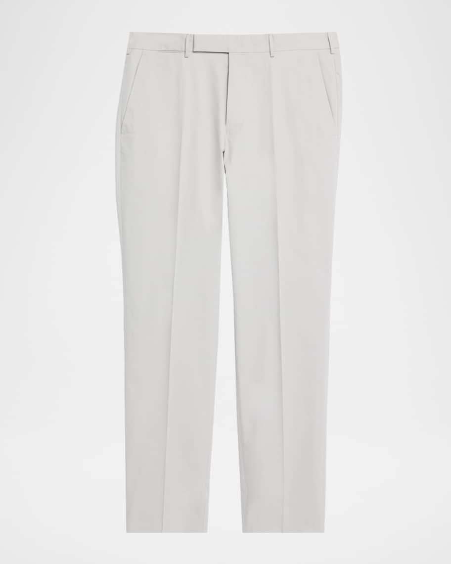ワコマリア Zegna / STRAIGHT FIT TROUSERS M ZEGNA Men's Cotton-Stretch Modern Fit Trousers | Neiman Marcus