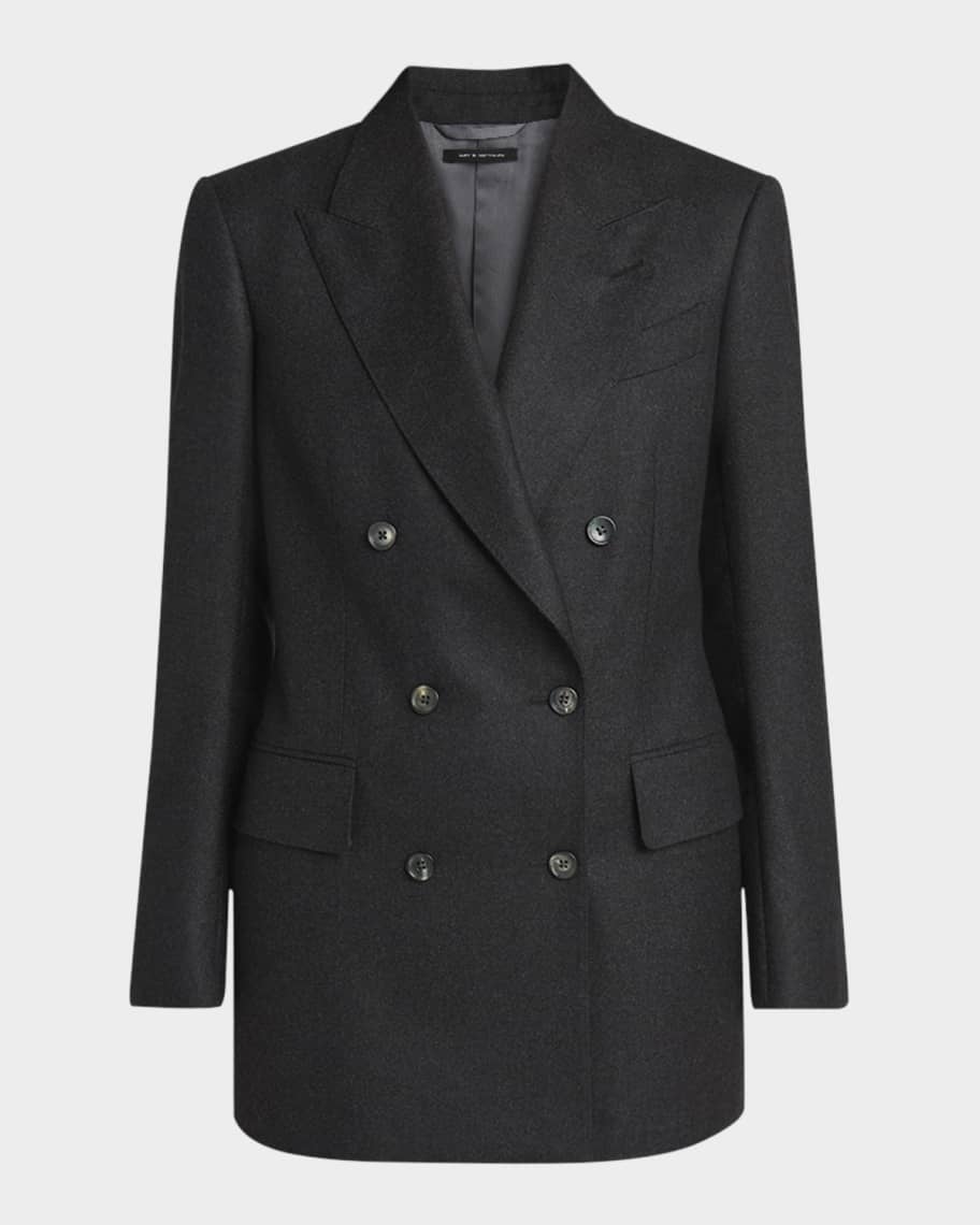 【関税&送料込】Tom Ford Double-Breasted Coat Tom Ford Double Breasted Coat, Size 50 IT