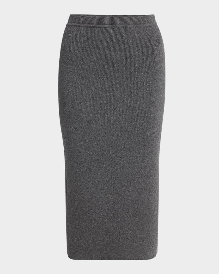 スカート TOM FORD fine cashmere cotton rib - 12gg skirt nm_5029556_100147_m