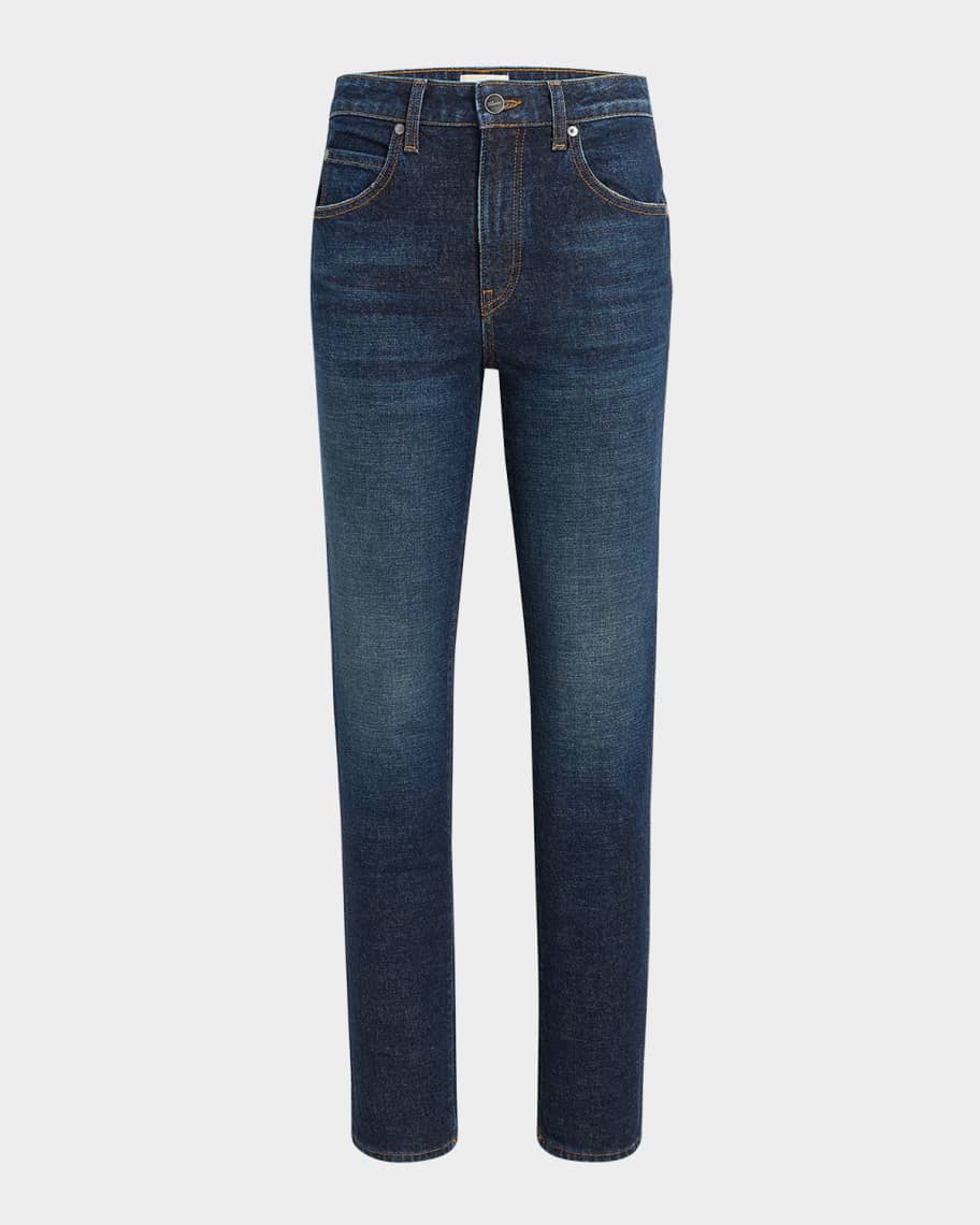 デニム・ジーパン KHAITE 'Viv' jeans Khaite Viv Slim-Leg Ankle Jeans | Neiman Marcus