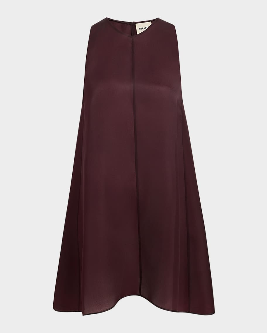 【CHICLINE 】CRAWFORD TAILORED COLLAR DRESS Women's Column Bow-Front Maxi Dress | Women's Clearance