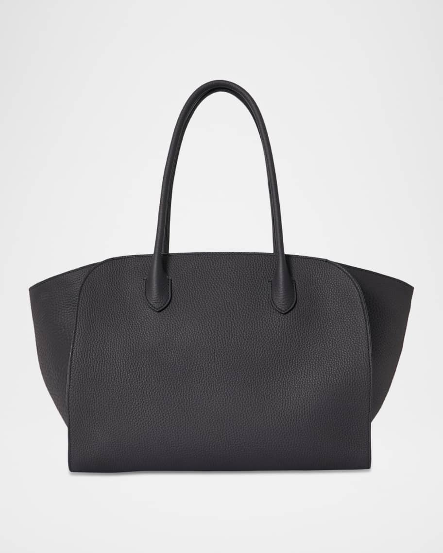 THE ROW Marlo 14 Tote Bag in Matte Leather | Neiman Marcus