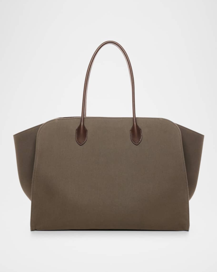THE ROW Marlo 17 Tote Bag in Textured Canvas | Neiman Marcus
