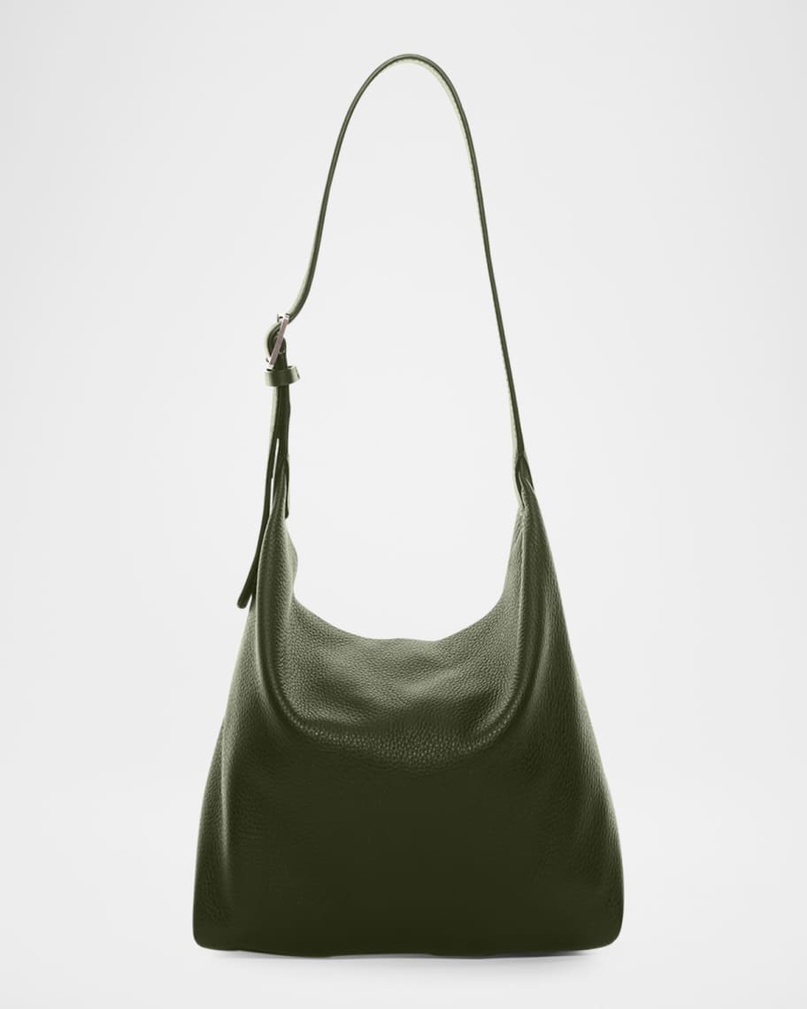 THE ROW Isa Shoulder Bag in Deerskin Leather | Neiman Marcus