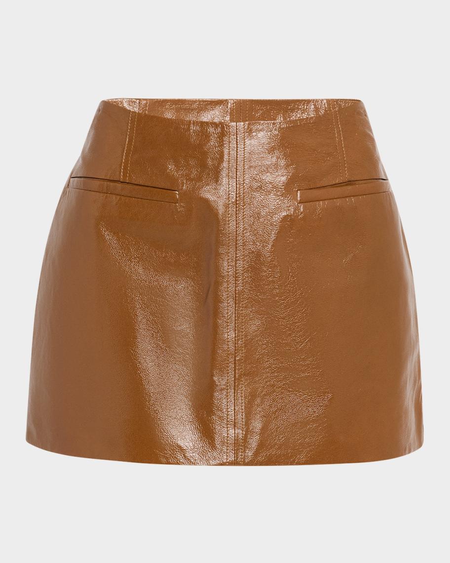 A.L.C. Cowan Leather Mini Skirt | Neiman Marcus