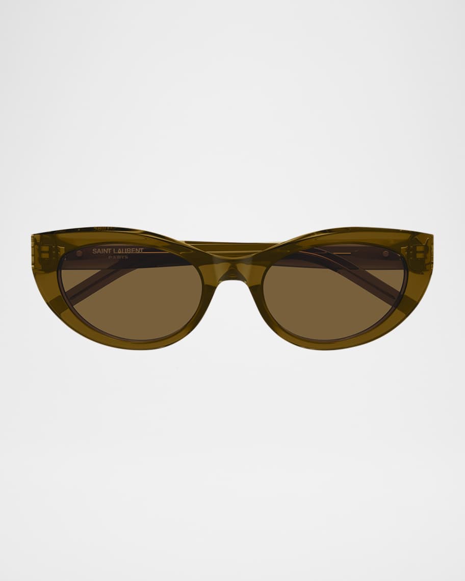 Saint Laurent Sl M115 Cat-Eye Sunglasses in Recycled Acetate